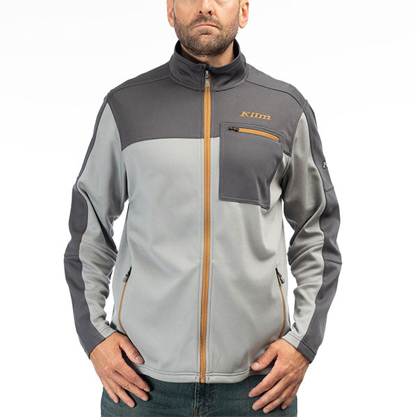 Klim Glacier Jacket product image in Monument/-/Asphalt sizes SM, MD, LG, XL, 2XL, 3XL SKU 3625-000-120-61. Jacket | Available at BTO Sports