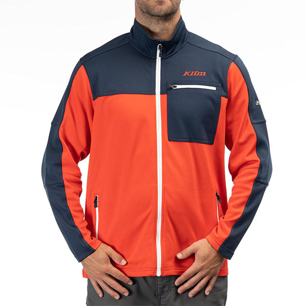 Klim Glacier Jacket front angle view in Monument/-/Asphalt sizes SM, MD, LG, XL, 2XL, 3XL SKU 3625-000-120-61. Jacket | Available at BTO Sports