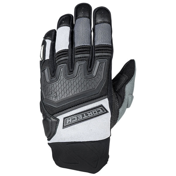 Product image of Cortech 0004 Cortech Aero Flo 2 Gloves Blk Wht top1706655716 1646340 motocross gloves showing fit, construction, and colorway | Available at BTO Sports