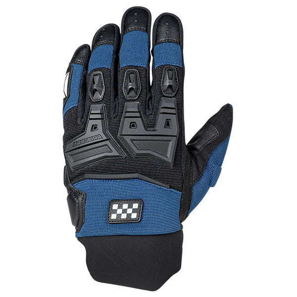 Product image of Cortech 0012 Cortech Aero Tec 2 Gloves Navy top1706656147 1663923 motocross gloves showing fit, construction, and colorway | Available at BTO Sports