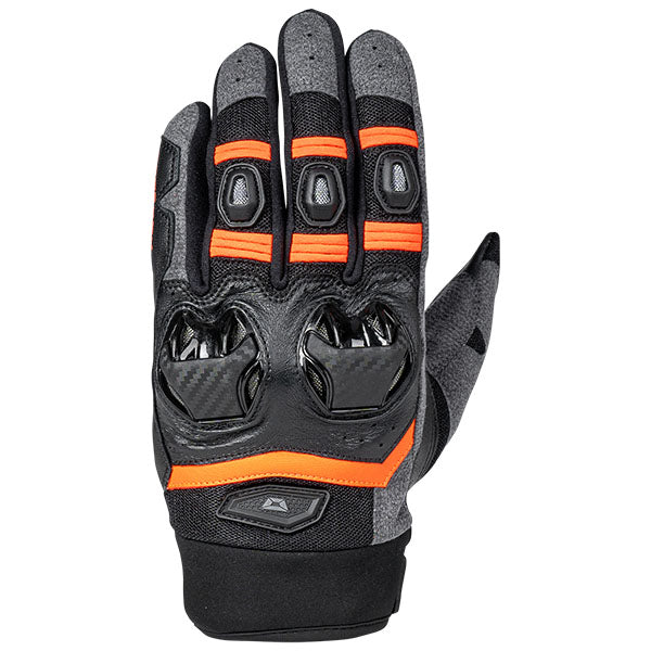 Product image of Cortech 0021 Cortech Hyper Flo 2 Gloves flo red blk top1706655062 1663916 motocross gloves showing fit, construction, and colorway | Available at BTO Sports