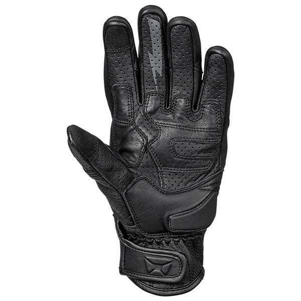 Product image of Cortech 0085 Cortech Bully Gloves 2 Black palm1706654373 1663918 motocross gloves showing fit, construction, and colorway | Available at BTO Sports
