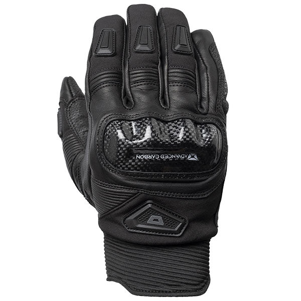 Product image of Cortech 0125 Cortech Sonic Flo Plus WP gloves black top PDP1726869445 2674979 1 motocross gloves showing fit, construction, and colorway | Available at BTO Sports