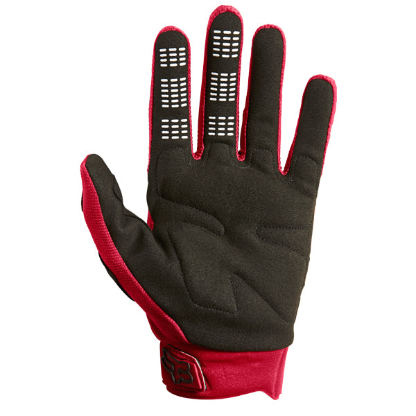 Product image of Dirtpaw MX21 Glove FlameRed 2 6d43d860 7581 4f87 b7df 1db4167c82b3 motocross gloves showing fit, construction, and colorway | Available at BTO Sports