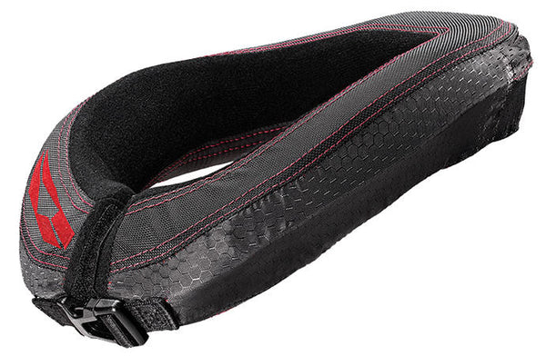 Studio product photo of EVS R2 Race Collar on a white background, suitable for motocross and powersports use.
