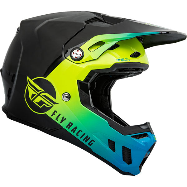 studio product photo of product in Metallic Blue / Light Gray for dirt bike, motocross, off road. SKU 73-4322X.