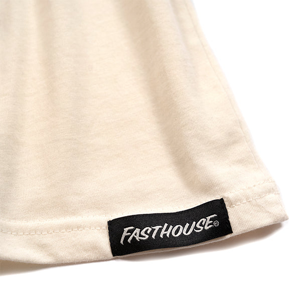 Crisp studio image on a white background of Fasthouse Mohave Tee (Girls); showing long-sleeve cut, printed graphics, and crew neckline; SKU 32164860