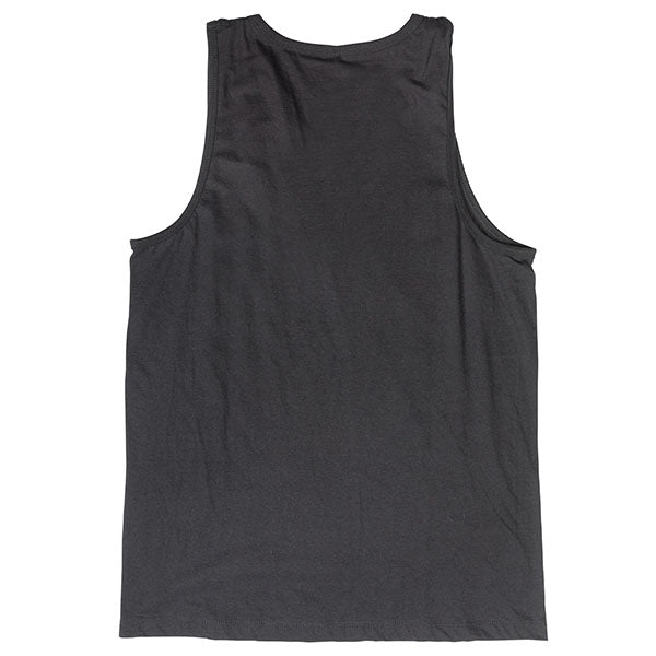 Crisp studio image on a white background of Fasthouse Renown Tank; showing sleeveless cut, hem shape, and printed or woven branding; SKU 32116950