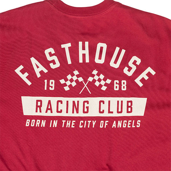 Professional studio photo of Fasthouse Acclaim Tee; showing tee fit, printed graphics, and crew neckline; SKU 3211410104; Sizes: S-3XL