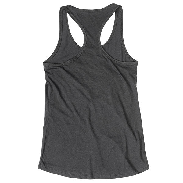 Professional studio photo of Fasthouse Sound Check Tank (Womens); showing sleeveless cut, hem shape, and printed or woven branding; SKU 32117105