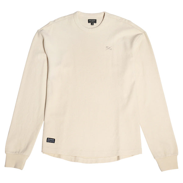 Professional studio photo of Fasthouse Luther LS Thermal; showing long-sleeve cut, printed graphics, and crew neckline; SKU 3297570504; Sizes: S-3XL