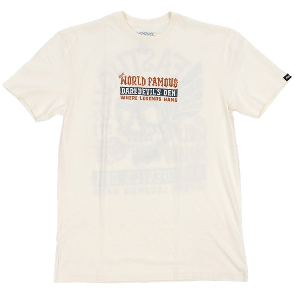 Fasthouse Jekyll Youth Tee in Natural, front view