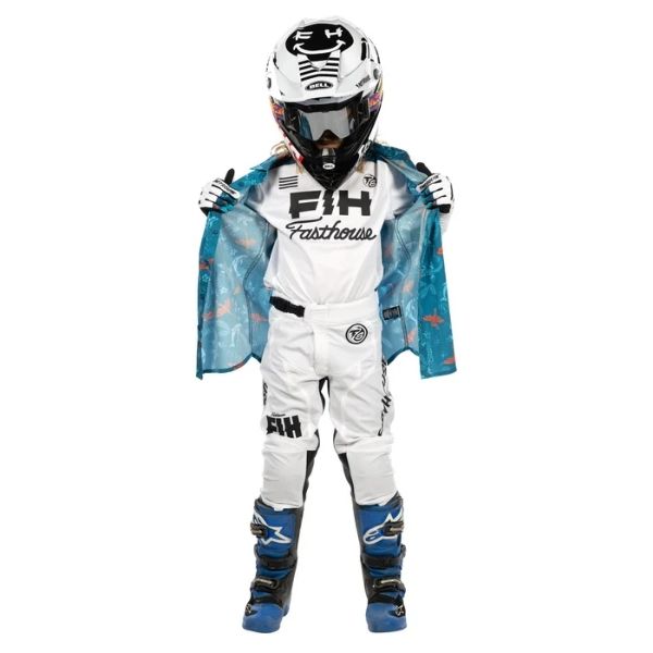 Fasthouse - TB Island Hopper Hawaiian Shirt (Youth) riding gear additional product view sku 3415030254