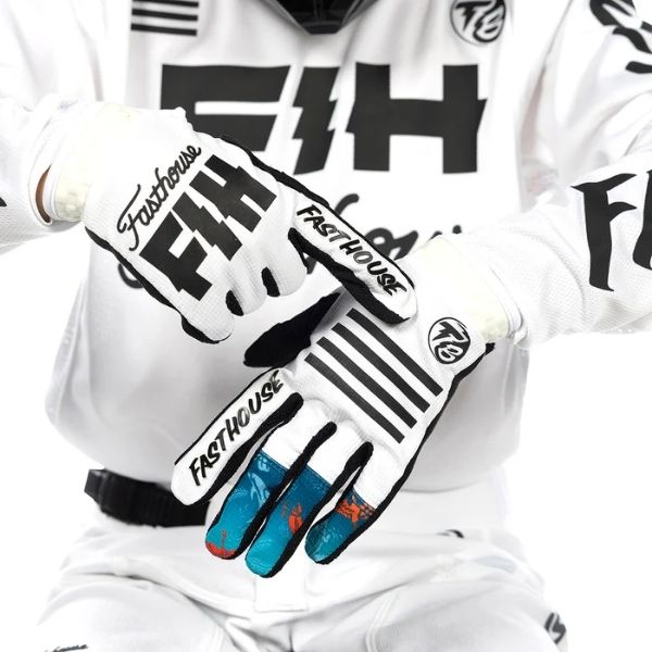 Fasthouse - TB Island Hopper Grindhouse Pro Gloves (Youth) riding gloves product shown from another angle sku 3630210953