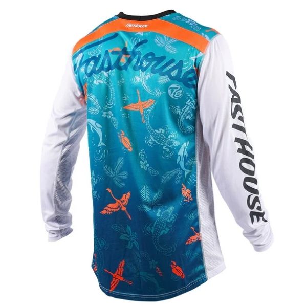 Fasthouse - TB Island Hopper Grindhouse Jersey (Youth) riding jersey secondary product view sku 3631210953 - alternate view