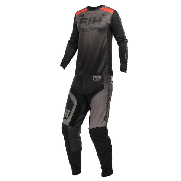 Fasthouse - TB Island Hopper Jersey, Pant Combo riding jersey in Black main product view