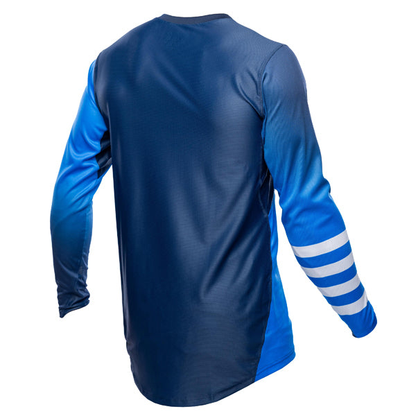Crisp studio image on a white background of Fasthouse - Elrod Ether Jersey; showing fabric texture, panel layout, and graphics; SKU 3931302204