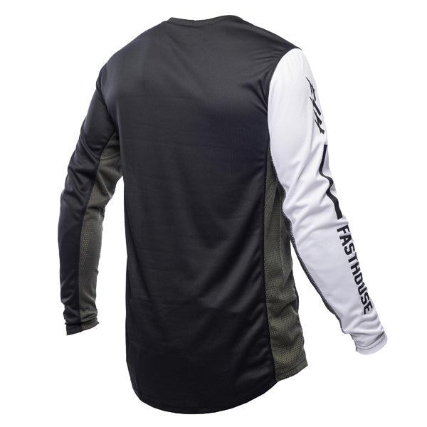 Clean studio shot of Fasthouse - Grindhouse Hudson Jersey; showing fabric texture, panel layout, and graphics; SKU 3931205904; Sizes: S-3XL