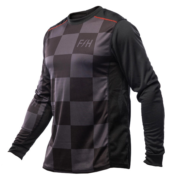 Professional studio photo of Fasthouse - Sanguaro Gibson Jersey; showing fabric texture, panel layout, and graphics; SKU 3931809704; Sizes: S-3XL