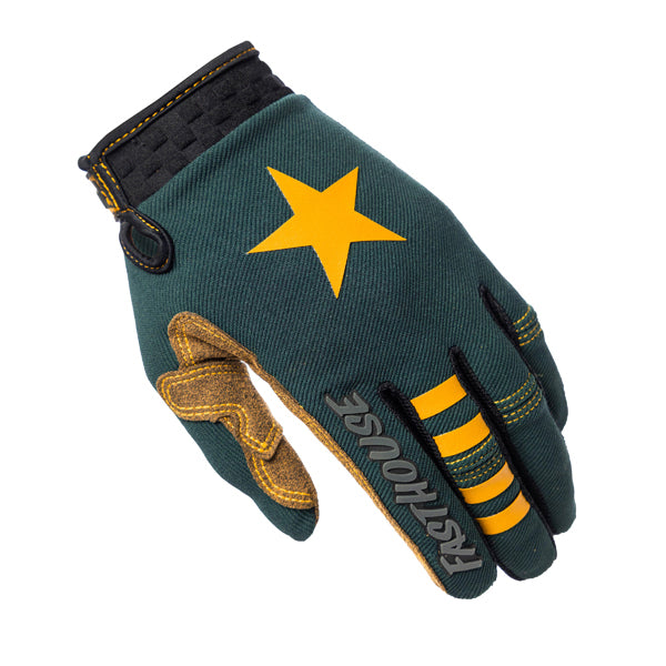 Crisp studio image on a white background of Fasthouse - Speed Style Ramone Gloves; showing stitching detail and grip areas; SKU 39305048; Sizes: XS-2XL