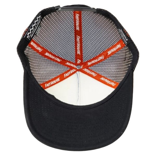Fasthouse - Scene Hat casual hat in Black alternate product view 4 sku 3210220500 - alternate view