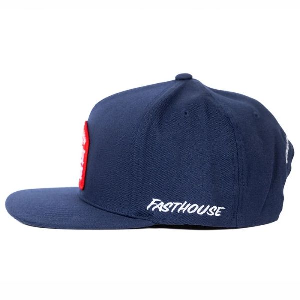 Fasthouse - Cold Ones 110 Oversized Hat casual hat in Navy alternate product view 2 sku 3210360207
