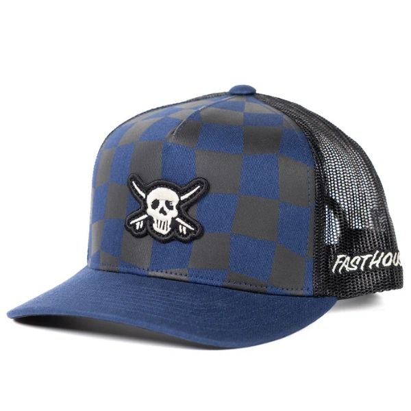 Fasthouse - Enzo Hat (Youth) casual hat in Navy/Black product view sku 3210472550