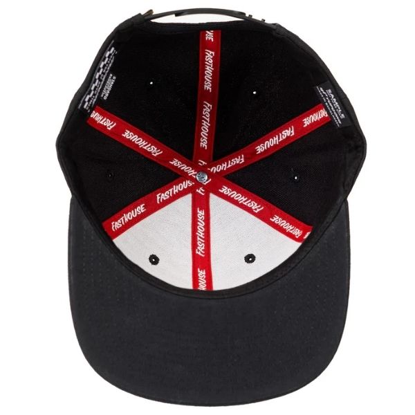 Fasthouse - Enterprise Hat casual hat in Black alternate product view 4 sku 3210495000 - alternate view