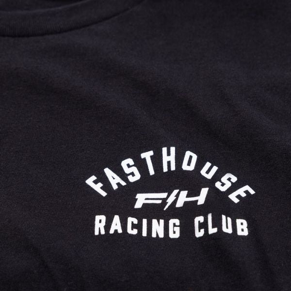 Fasthouse - Club Tee casual t-shirt in Black alternate product view 5 sku 3211080504