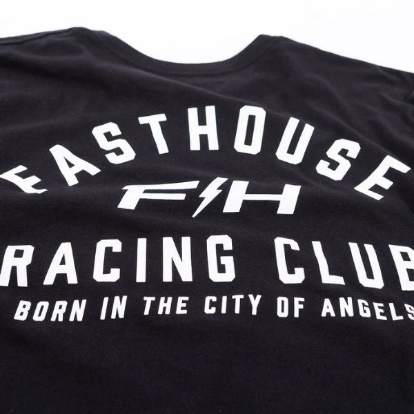 Fasthouse - Club Tee casual t-shirt in Black alternate product view 6 sku 3211080504