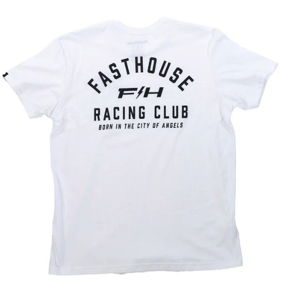 Fasthouse - Club Tee casual t-shirt in White alternate product view 10 sku 3211080504