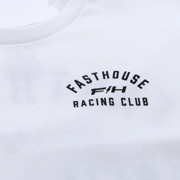 Fasthouse - Club Tee casual t-shirt in White alternate product view 11 sku 3211080504