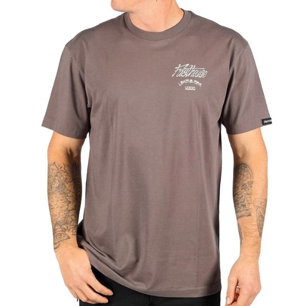 Fasthouse - Horizon Tee casual t-shirt in Gray alternate product view 13 sku 3211120904