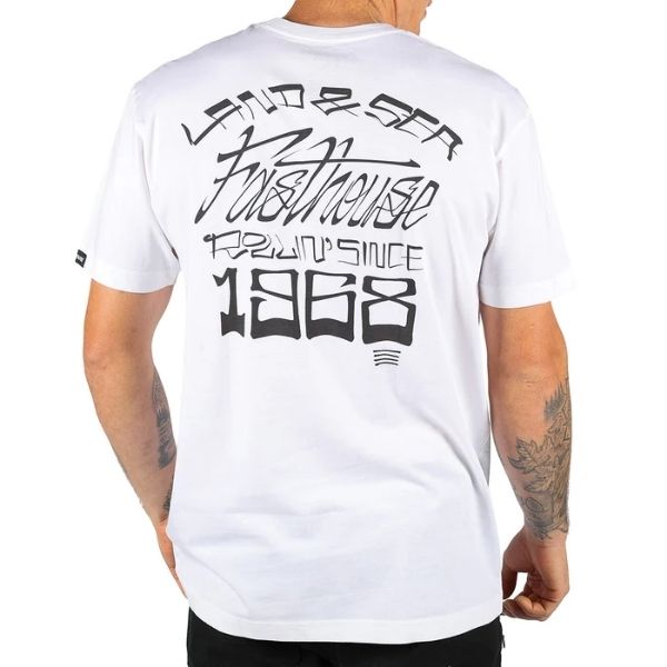 Fasthouse - Horizon Tee casual t-shirt in White alternate product view 2 sku 3211120904