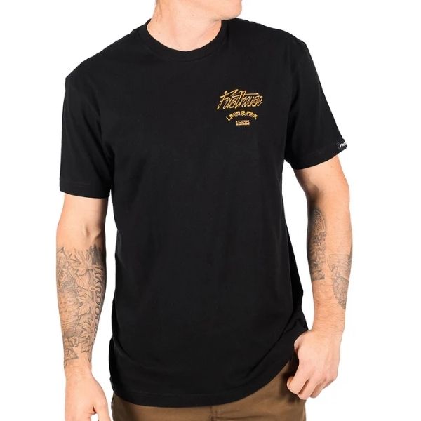 Fasthouse - Horizon Tee casual t-shirt in Black alternate product view 7 sku 3211120904