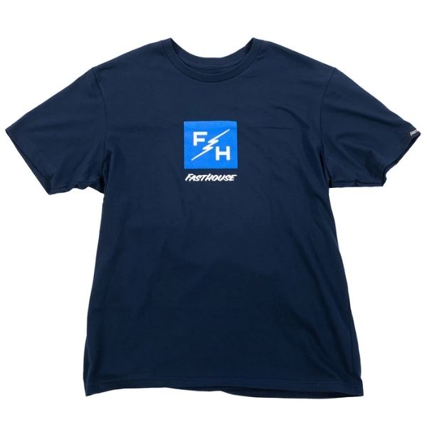 Fasthouse - Echo Tee casual t-shirt in Navy alternate product view 7 sku 3211140504