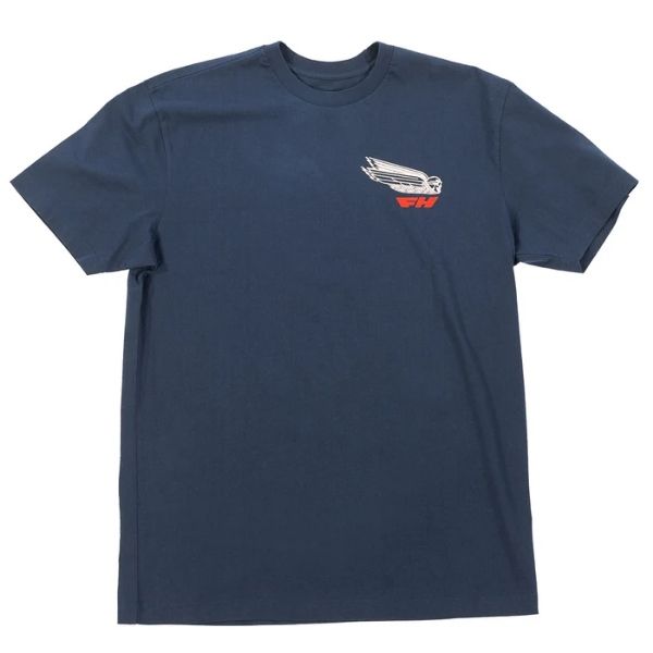 Fasthouse - Flyer Tee casual t-shirt in Navy alternate product view 3 sku 3211260204