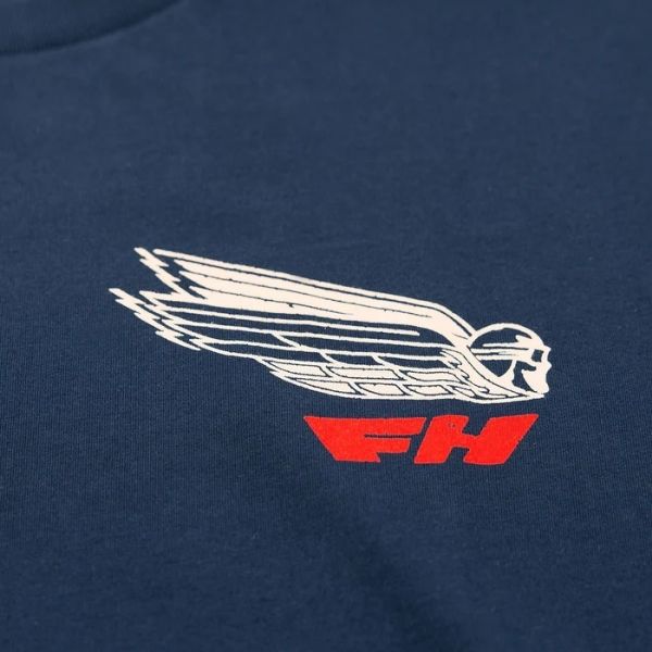 Fasthouse - Flyer Tee casual t-shirt in Navy alternate product view 5 sku 3211260204