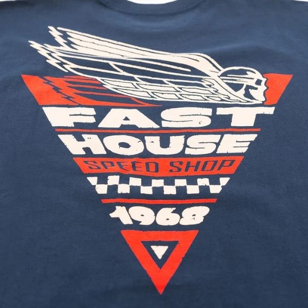 Fasthouse - Flyer Tee casual t-shirt in Navy alternate product view 6 sku 3211260204