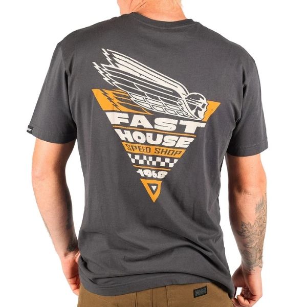 Fasthouse - Flyer Tee casual t-shirt in Black alternate product view 8 sku 3211260204