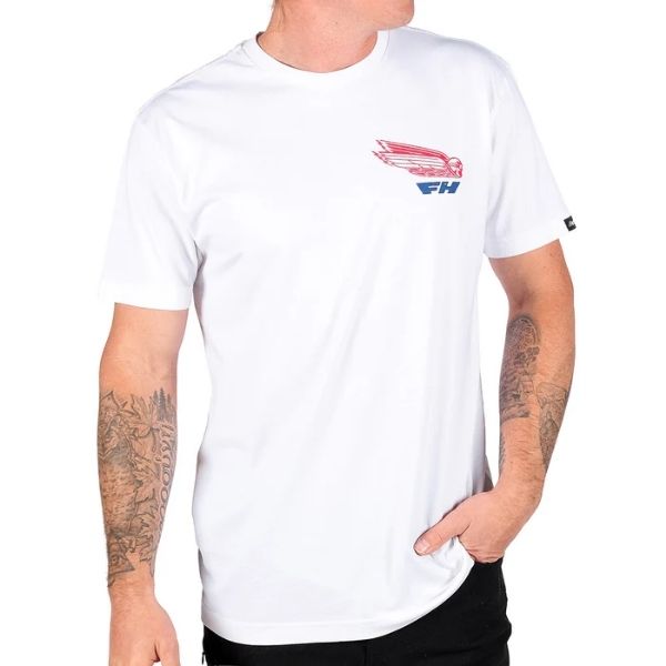 Fasthouse - Flyer Tee casual t-shirt in White alternate product view 13 sku 3211260204