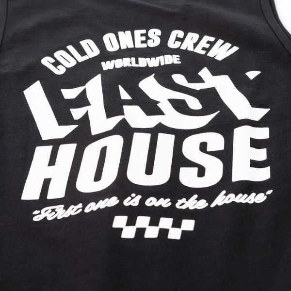 Fasthouse - Cold Ones Tank casual apparel in Black alternate product view 3 sku 3211365004