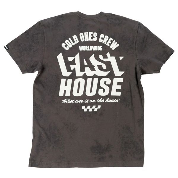 Fasthouse - Cold Ones Tee casual t-shirt in Black alternate product view 12 sku 3211360704