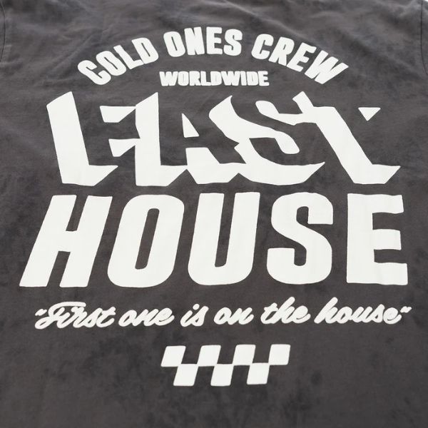Fasthouse - Cold Ones Tee casual t-shirt in Black alternate product view 14 sku 3211360704