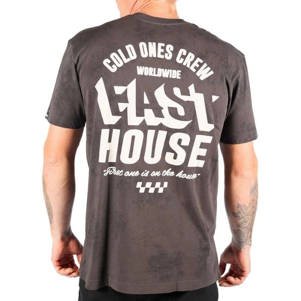 Fasthouse - Cold Ones Tee casual t-shirt in Black alternate product view 17 sku 3211360704