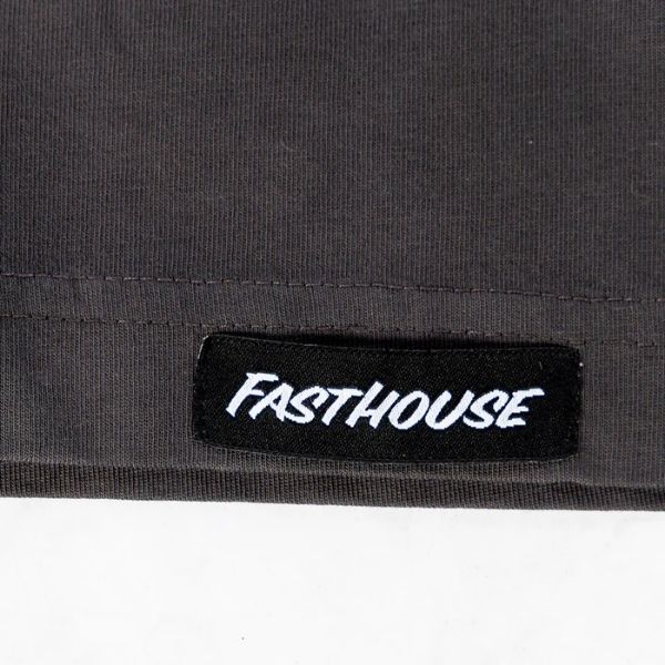 Fasthouse - Fuel & Flower Relaxed Fit Tee (Womens) casual t-shirt in Black alternate product view 7 sku 3211435074 - alternate view