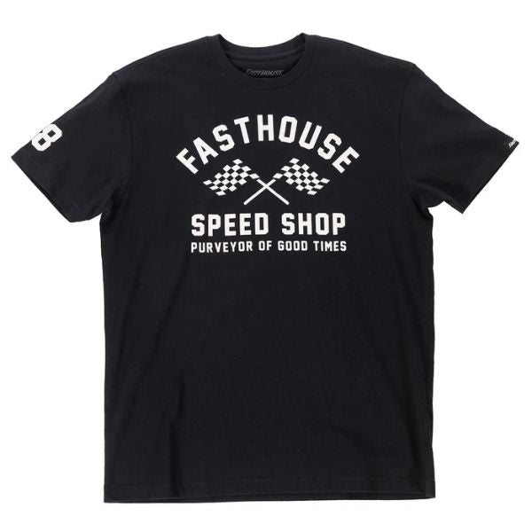Fasthouse - Crossroad Tee casual t-shirt in Black alternate product view 3 sku 3211770504