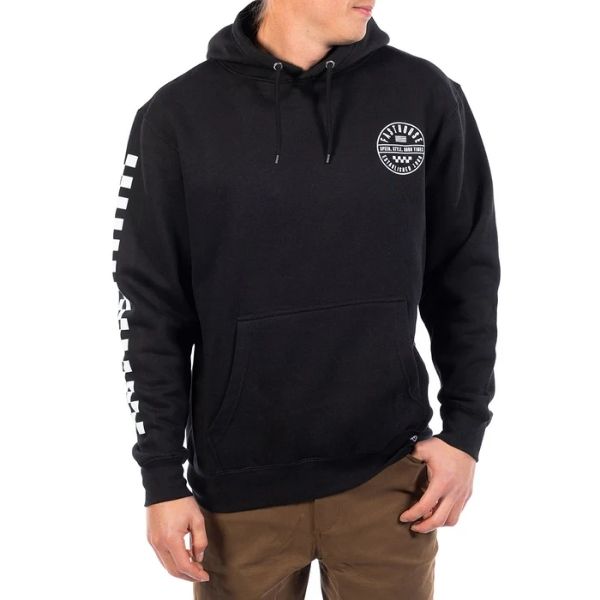 Fasthouse - Statement Hooded Pullover casual hoodie in Black alternate product view 7 sku 3213130704