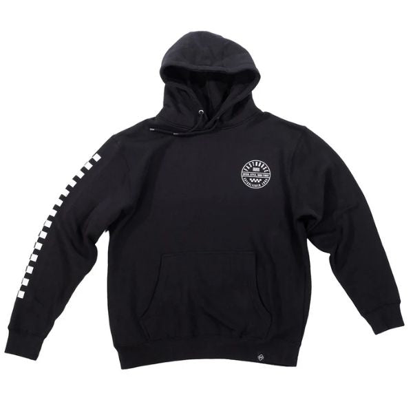 Fasthouse - Statement Hooded Pullover casual hoodie in Black alternate product view 9 sku 3213130704