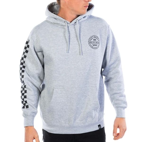Fasthouse - Statement Hooded Pullover casual hoodie in Heather Gray product view sku 3213130704